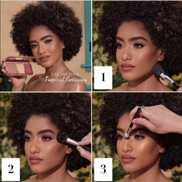 Anastasia Beverly Hills ABH TROPICAL GETAWAY Face Palette in Deep - Picture 12 of 12